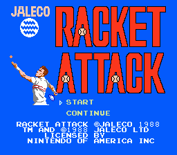 Racket Attack screenshot 3 for NES
